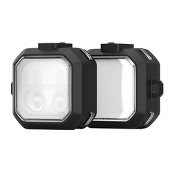 Чехол с черными рамками из TPU и PC для наушников Samsung Buds4 и Buds 4 Pro, серия SECD Series Case от Dux Ducis