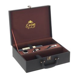 GAEM Шкатулка для бутылок с набором сомелье, L34,5 W26,5 H11,5 см