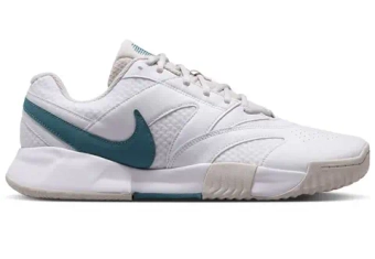 Мужские кроссовки теннисные Nike Court Lite 4 Clay - white/somkey blue/new slate