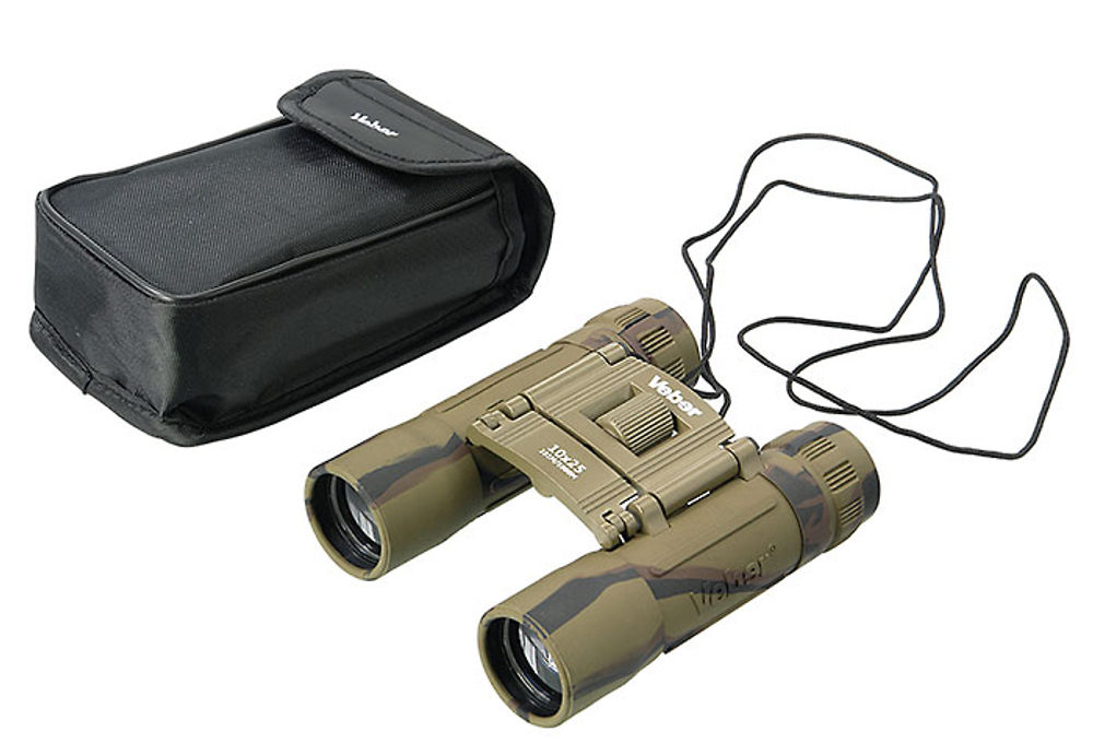 Бинокль Veber Sport БН 10x25 камуфлированный