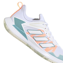 Женские Кроссовки теннисные Adidas Defiant Speed W - cloud white/cloud white/mint ton