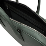 Valextra Calfskin Briefcase, Shoulder Bag, Crossbody Bag, Handbag, Laptop Bag Women"s Green