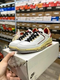 Off-White x Air Jordan 2 Low «White/Varsity Red»