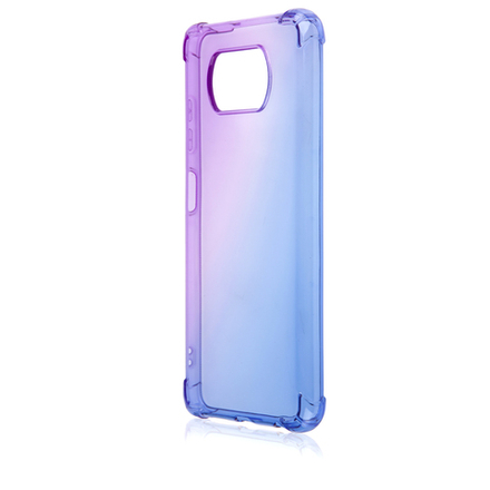 Чехол ROSCO для Poco X3 NFC;Poco X3 Pro оптом (арт. XM-PX3-HARD-TPU-VIOLET-BLUE)