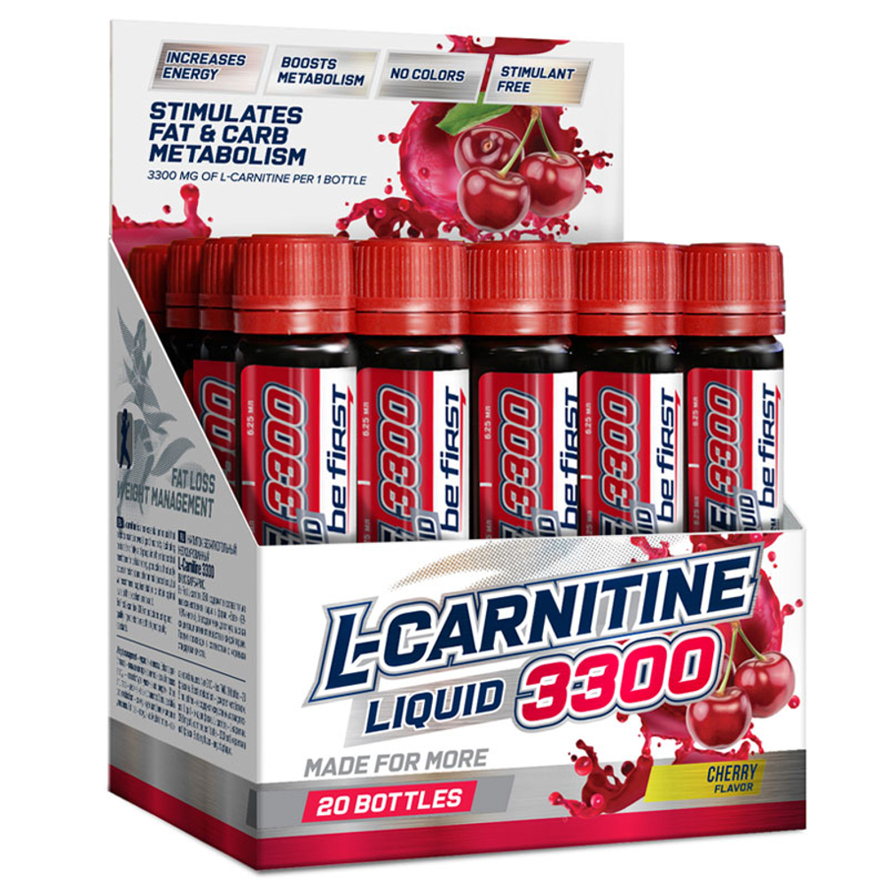Be First L-Carnitine 3300 в амп. (25 мл.)