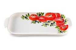 Блюдо 16х26см Edelweiss Томаты и оливки