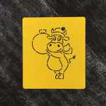 Бык №62 с елочной игрушкой