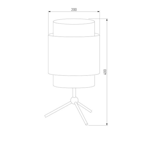 Настольная лампа TK Lighting 6565 Boho White