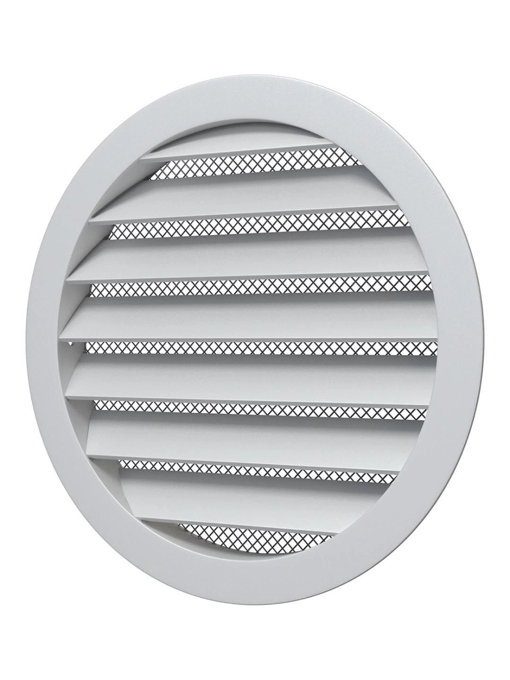 Решетка вент. D150 с фланцем D125 АЛЮМИН. 12,5РКМ ERA