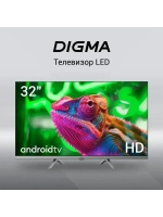 Телевизор 32" DM-LED32SBB39, HD, черный