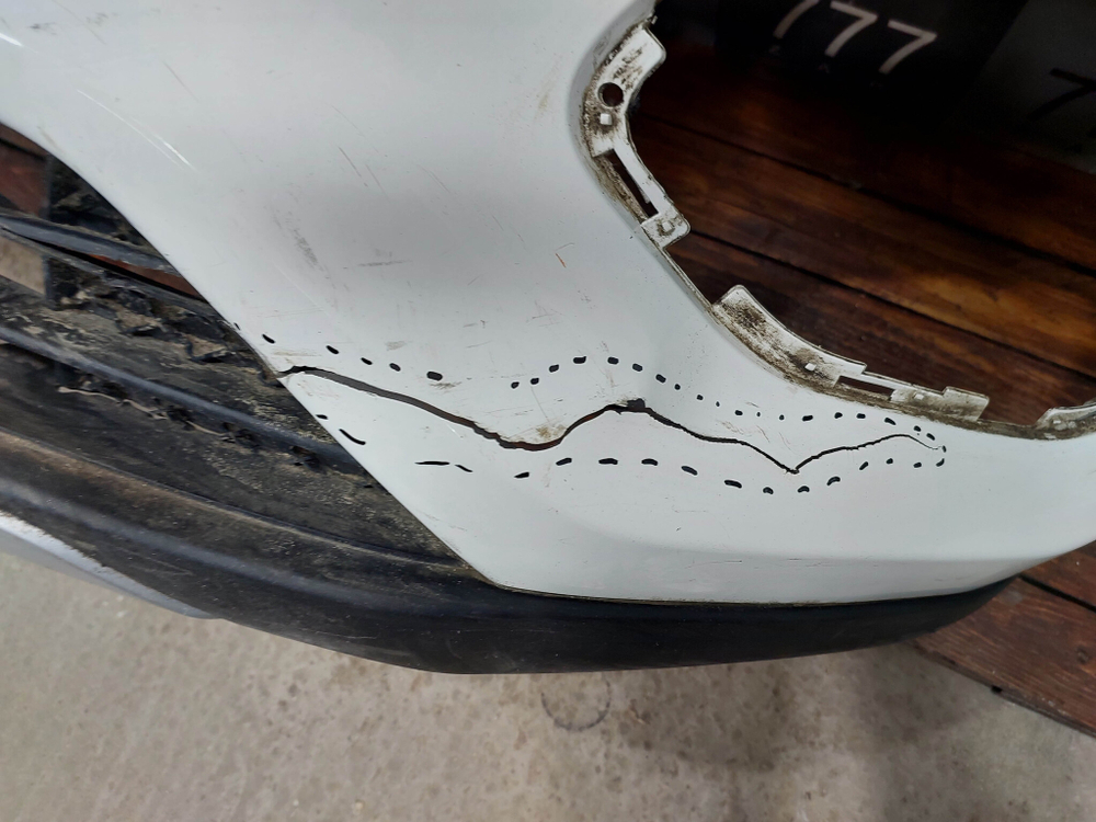 Бампер передний JAC JS3 23-нв Б/У Оригинал 2803101U226K