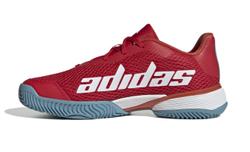 детские Кроссовки теннисные Adidas Barricade - better scarlet/cloud white/preloved red
