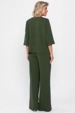 Костюм трикотажный Альберта (темно-зеленый) К14342-10М LT Collection