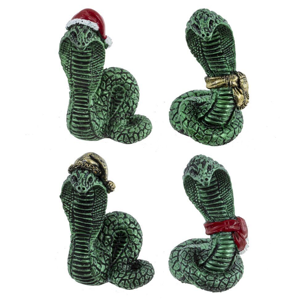 GAEM Фигурка декоративная "Змея", L4 W5 H7,5 см, 4в.