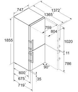 Холодильник Liebherr CBNsdc 765i-20