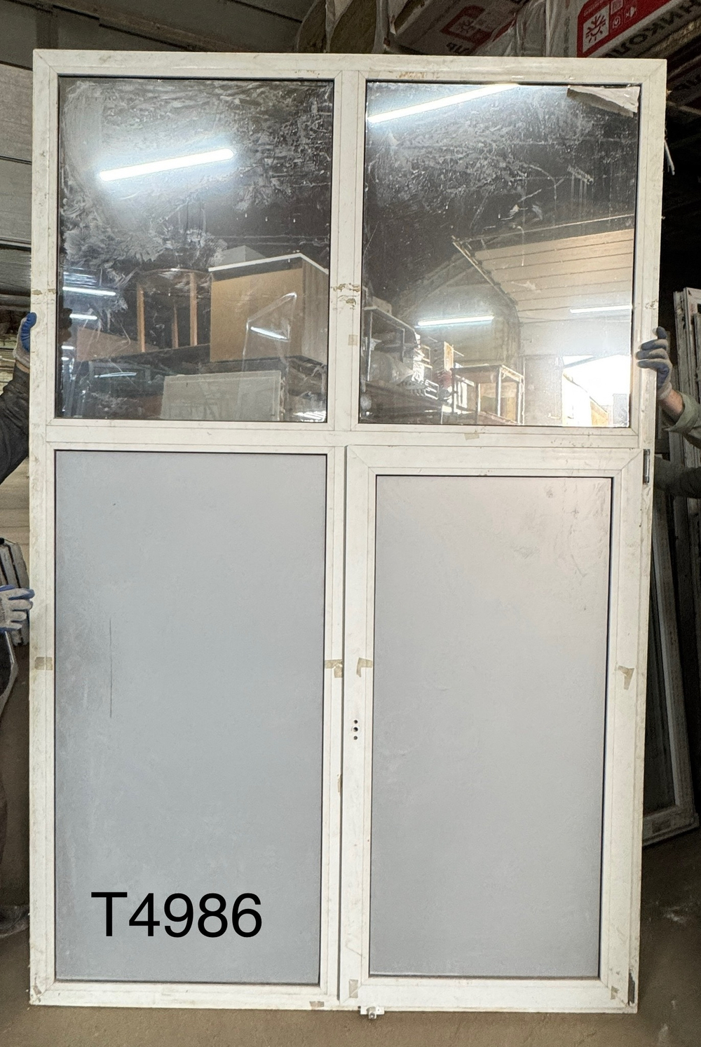 Окно Пластиковое Б/У 255(в) х 165(ш)