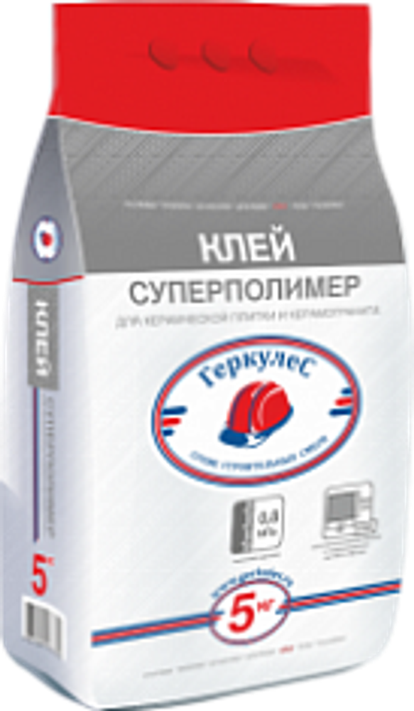 ГЕРКУЛЕС GM-45 Клей для кафеля Суперполимер (5кг)