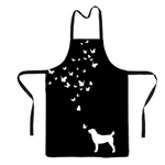 Фартук "Алабай и бабочки"