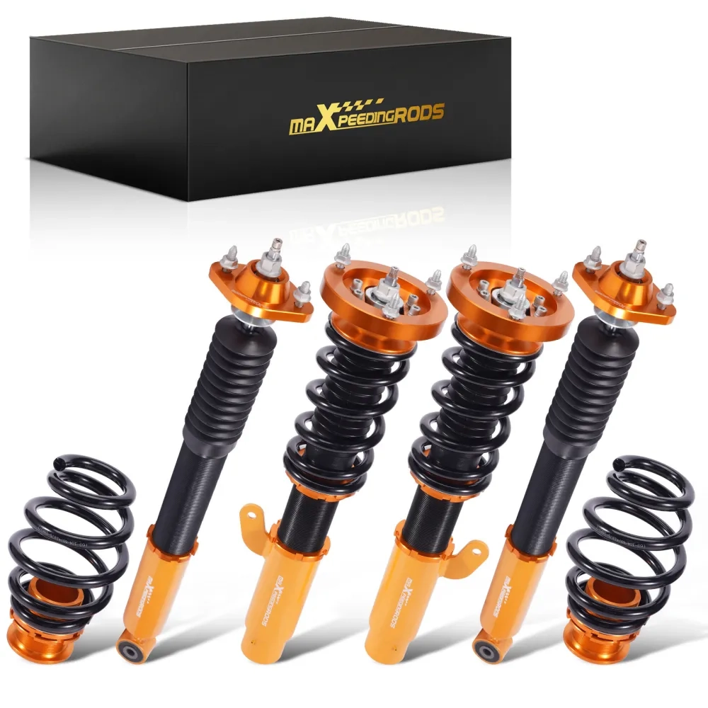 Maxpeedingrods 24 Way Damper Coilover Shock Strut подходит для автомобиля BMW 3 2-door Convertible (E46) 00-07 lowering kit