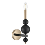 8106/1W MODERNI LN26 черный/золото, металл Бра E14 1*40W 220V NANA