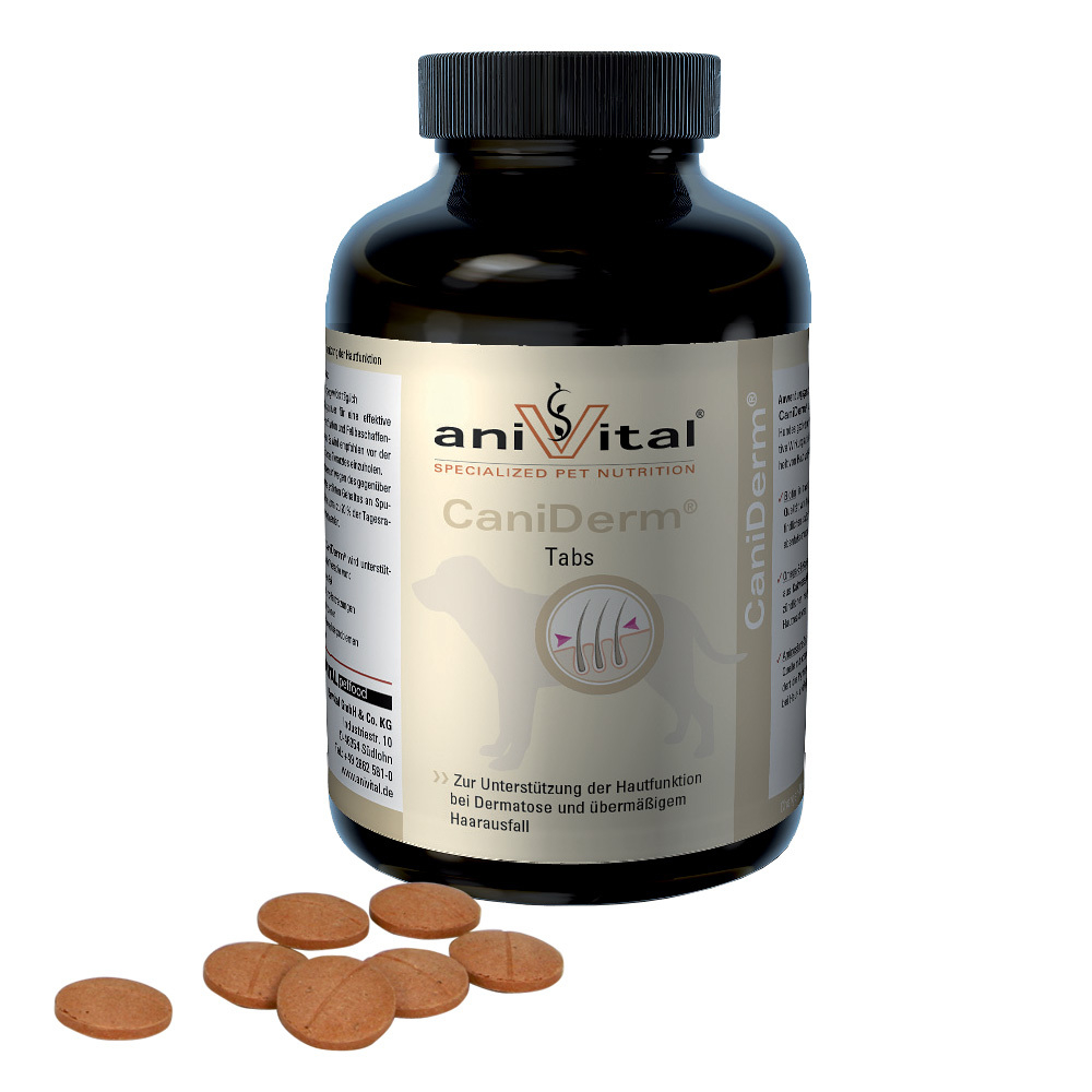 ANIVITAL CANIDERM/Анивитал КаниДерм Комплекс дополнительного питания для собак, улучшающий состояния кожи и шерсти