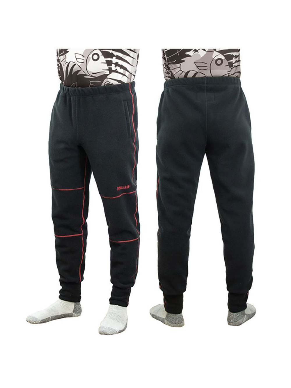 Флисовые брюки Warm Wade черный