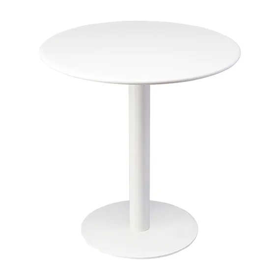 Стол для улицы Favian, Ø70 см, белый