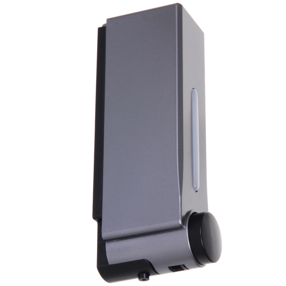 Дозатор для жидкого мыла настенный 300 мл серый DQ57G