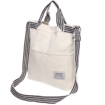 Сумка - шоппер женская «Every day», 2 кармана, плечевой ремень, микс три цвета, 30*11см