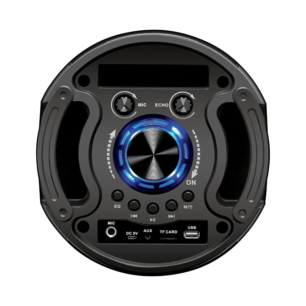 Ginzzu GM-209  Акустическая система, Midi RGB/BT/USB/TF/FM/ДУ