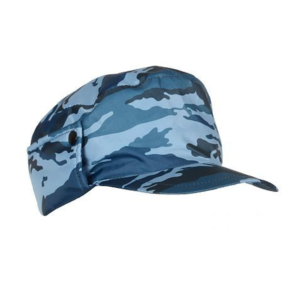 Кепи охранника утеплённая КМФ серый вихрь