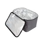 Сумка изотермическая &quot;СЛЕДОПЫТ - Grey&quot;, 34 л, цв. cерый/4/