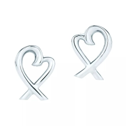 Серьги из серебра 925 , Tiffany💝 Любящее сердце. Paloma Picasso. В наличии