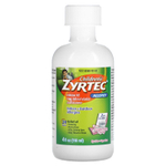 Zyrtec, Children's Allergy, Relief Syrup, для детей от 2 лет, жевательная резинка, 5 мг, 118 мл (4 жидк. унц.)