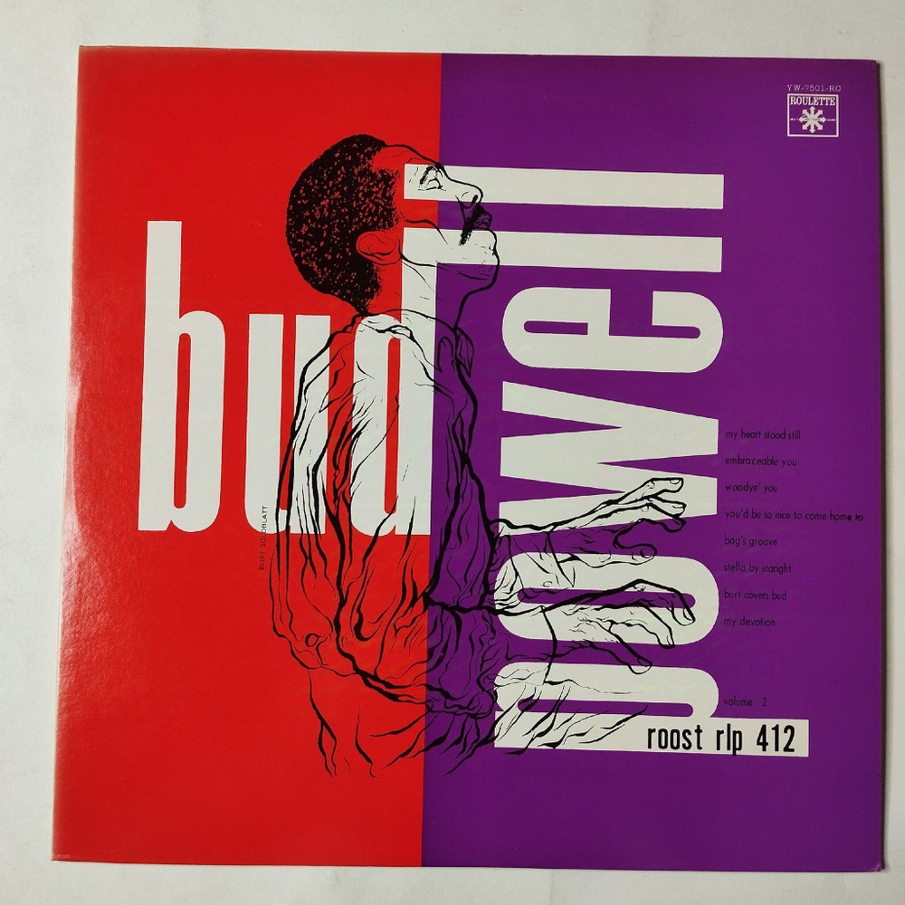 Винтажная виниловая пластинка LP The Bud Powell Trio (Japan 1975) (No Obi) My Devotion