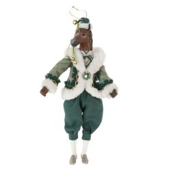 GAEM Игрушка набивная подвес "Лошадь", L17 W8 H36/22 см