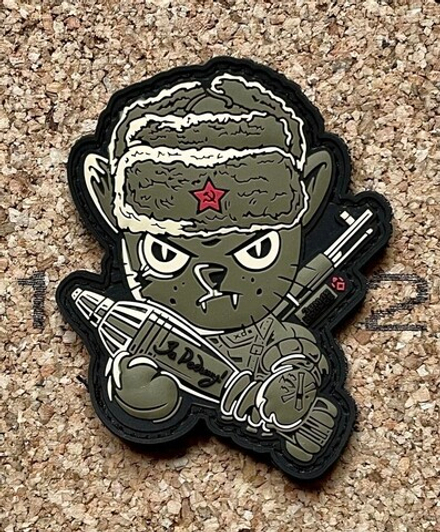 Шеврон Земля Воинов Котик №5 Артиллерист