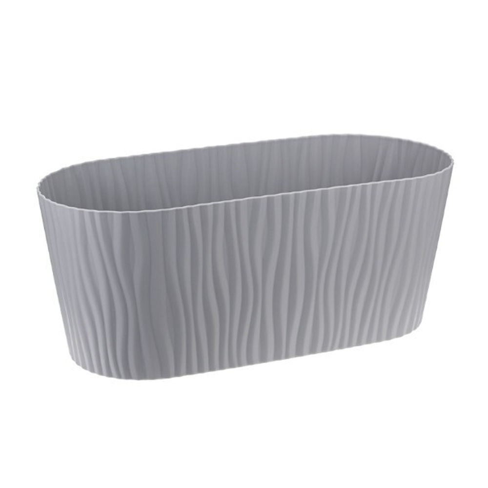 Кашпо ВОЛНА 4,2 л овальное с вкладышем М3191