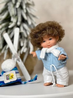 Кукла LAMAGIK виниловая 18см Gestitos Esquiador  (506A)