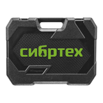 Набор инструментов, 1/2", 3/8", 1/4", пластиковый кейс 160 предм. Сибртех