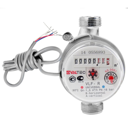 Счётчик для воды универсал. Valtec (VLF-R-IL)