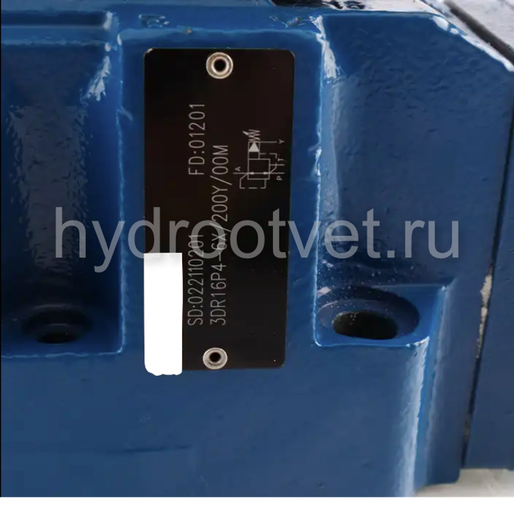 3DR16P5-5X/100Y/00M - Редукционный клапан непрямого действия трехлинейный Ду16 с давлением регулировки до 100 бар, ISO 4401-07 (CETOP07)