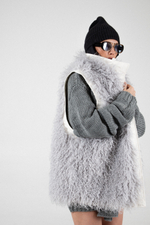 Жилет с мехом RIKKY