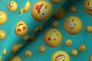 Микровелюр Smailiki 04 / Смайлики 04