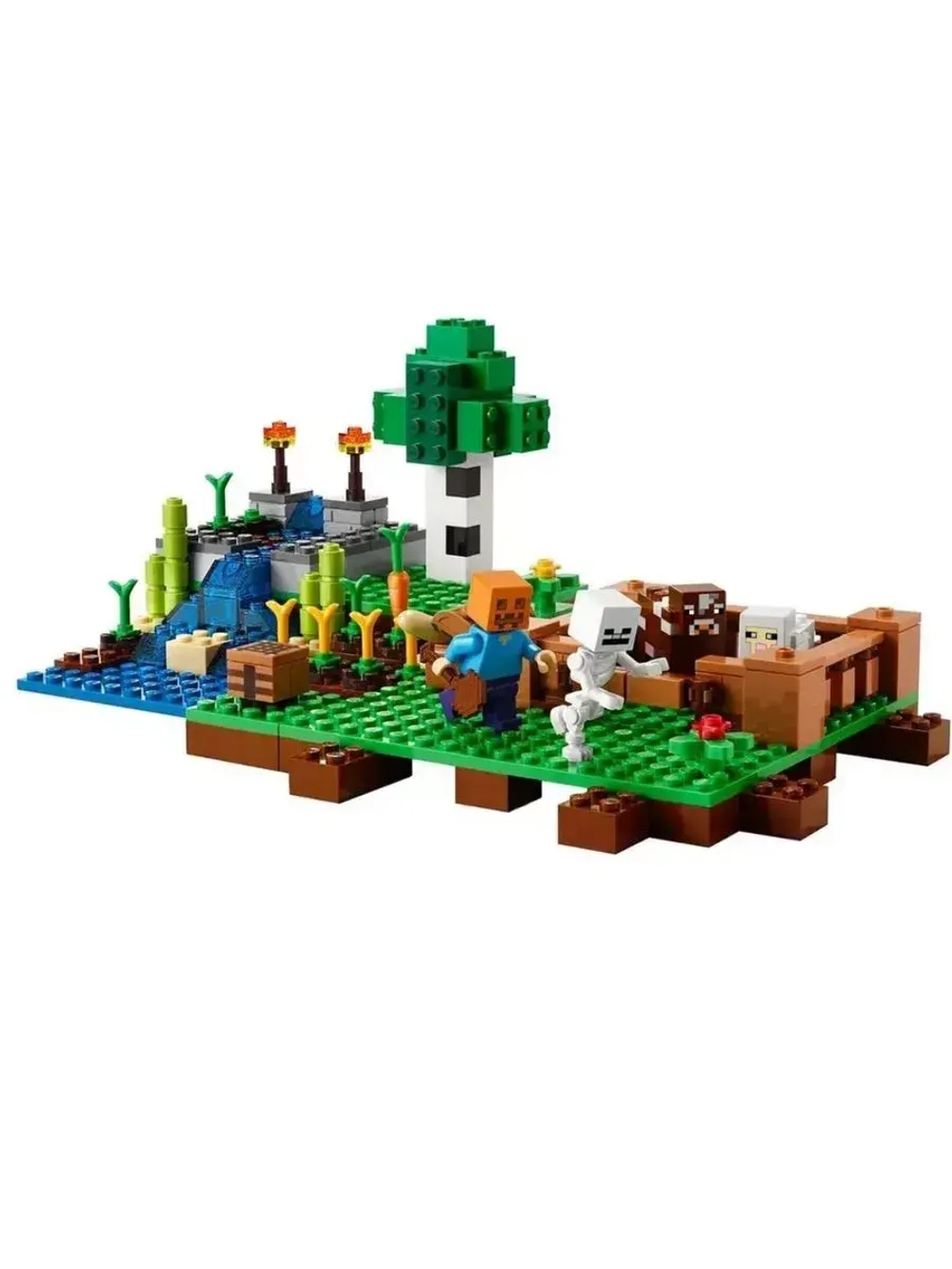 Конструктор Майнкрафт Ферма 262 детали