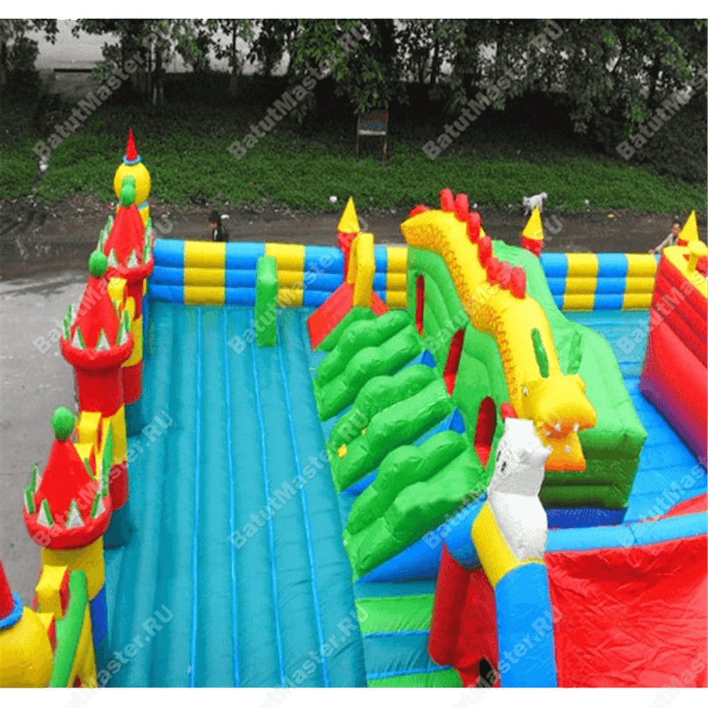 Популярный надувной батут "Большие приключения"