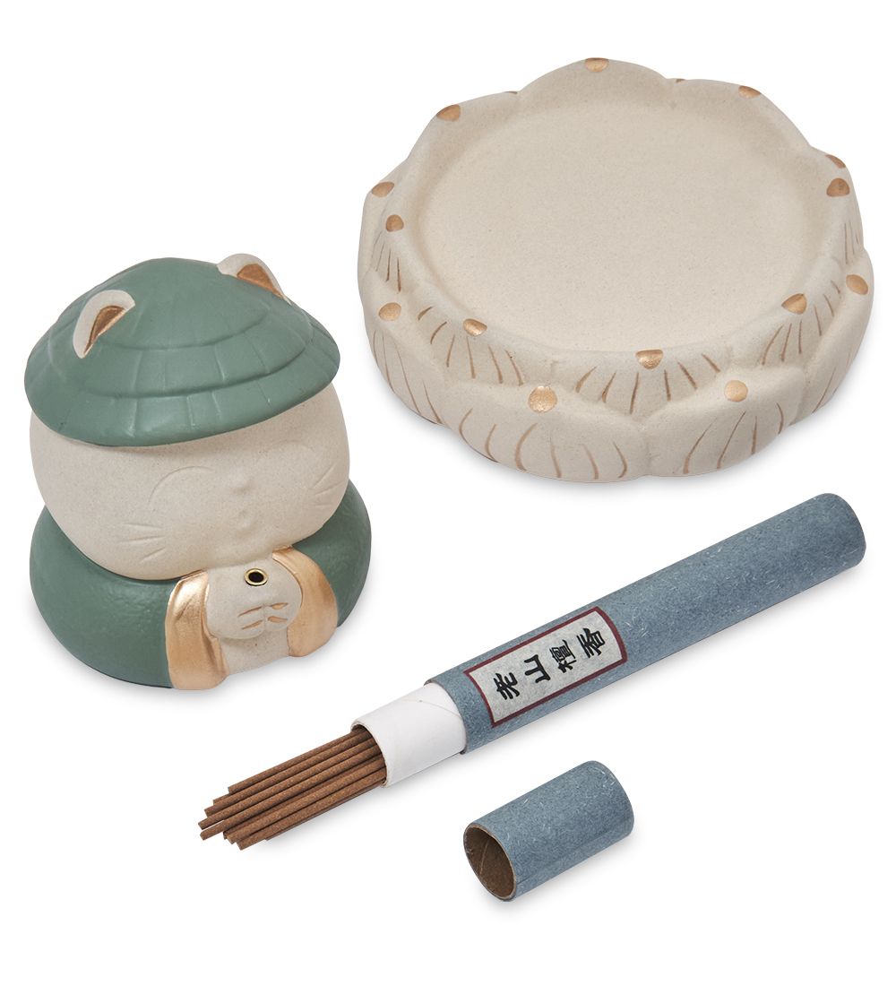 Lucky Cats KT-31/2 Подставка для благовоний «Кот»