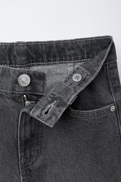 ZARA ДЖИНСЫ FLARE, МЯГКИЙ СЕРЫЙ