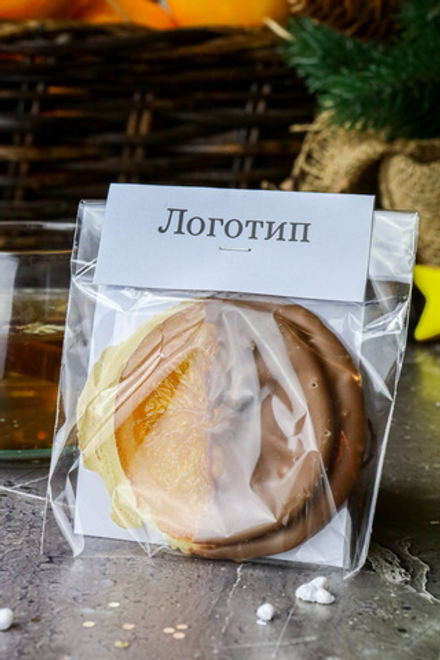 Брендированный клапан на упаковку