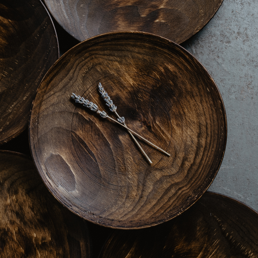 Набор деревянных тарелок Art of Siberia из сибирской пихты 6 шт. TN43